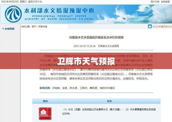 卫辉市未来15天天气预报详细解析