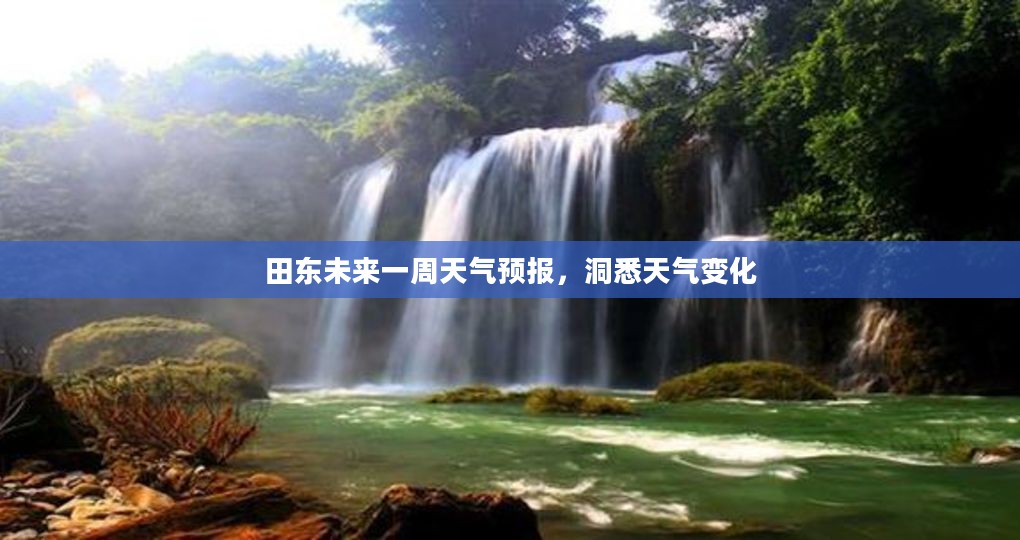 田东未来一周天气预报，洞悉天气变化