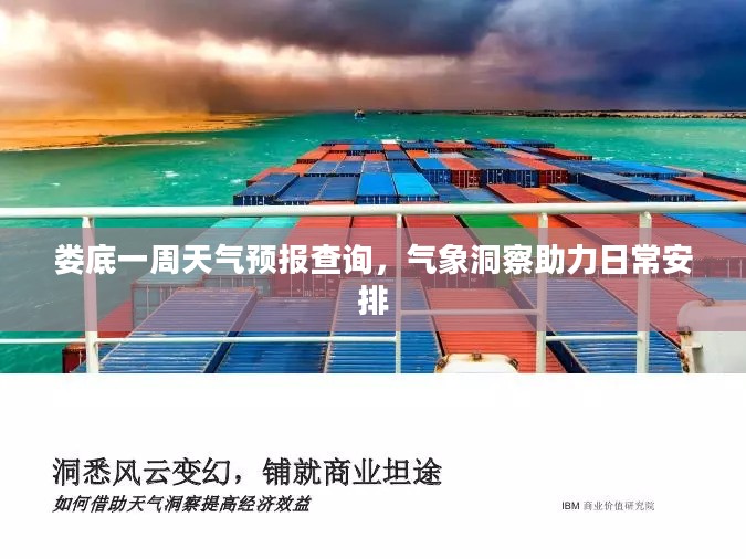 娄底一周天气预报查询，气象洞察助力日常安排