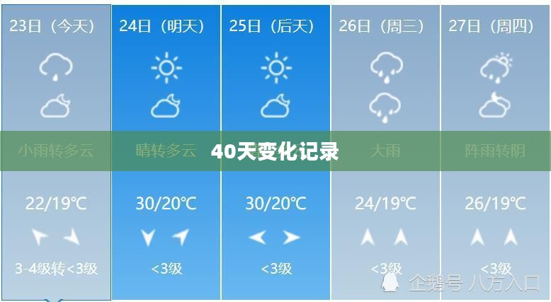 嘉鱼天气40天变化记录