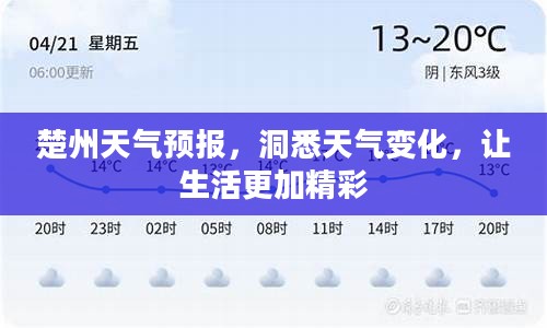 楚州天气预报，洞悉天气变化，让生活更加精彩