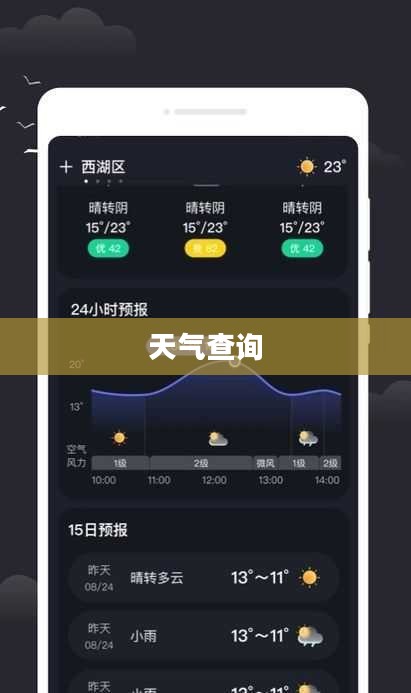 如何查询过去的天气情况？