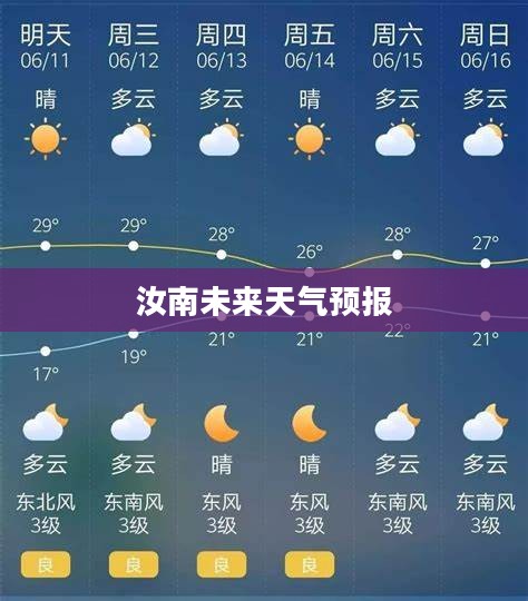 汝南未来天气预报,未来15天详细气象预测及一周天气查询 汝南未来天气预报,未来15天详细气象预测及一周天气查询