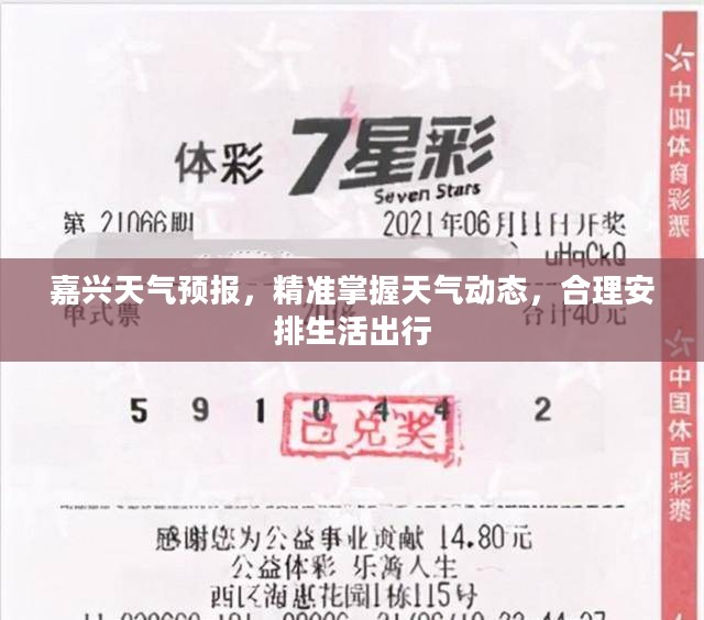 嘉兴天气预报，精准掌握天气动态，合理安排生活出行