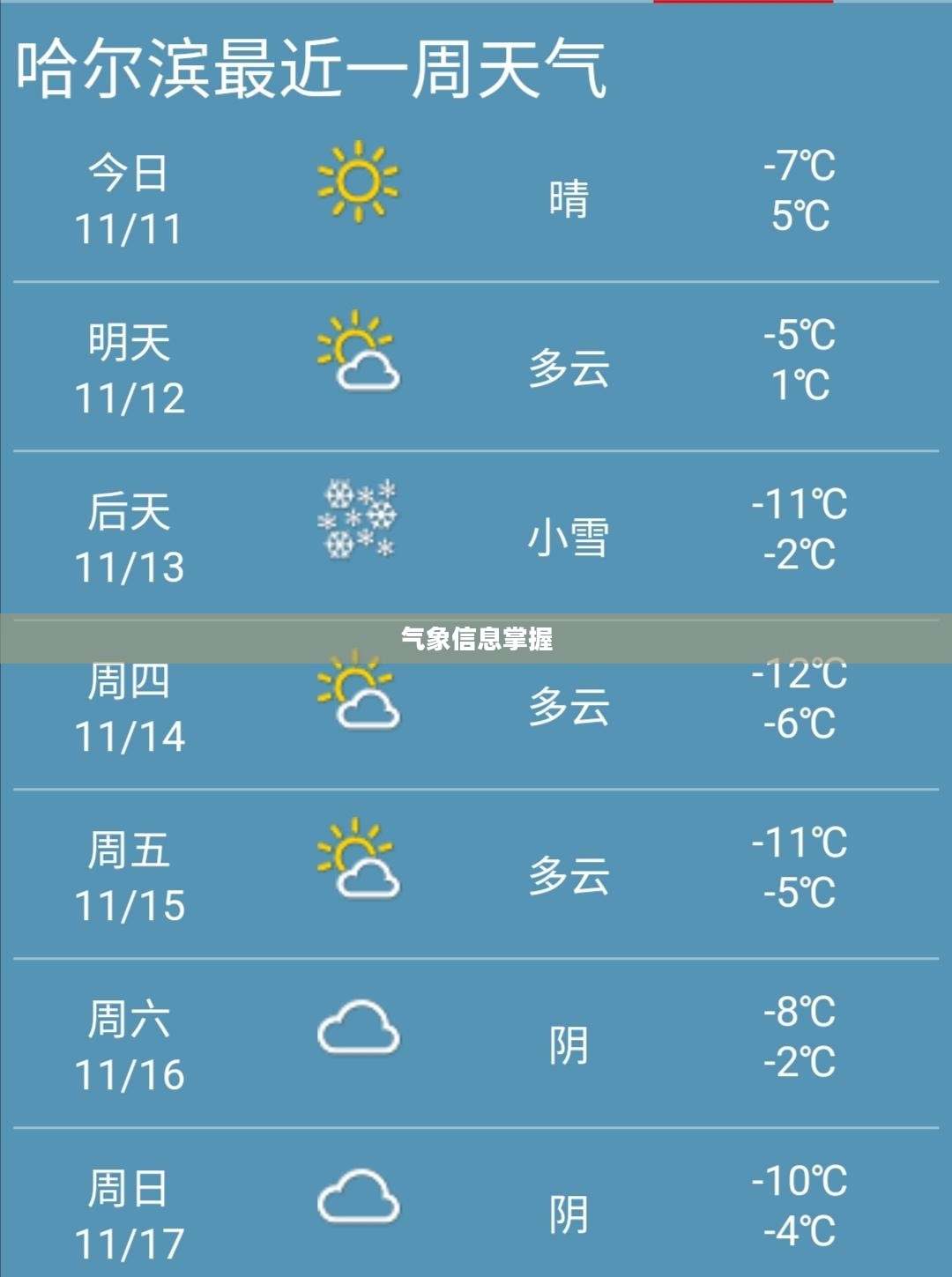 天气预报下载2023最新版免费，气象信息一手掌握