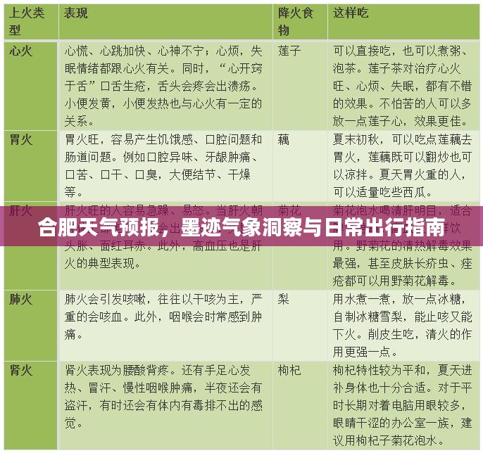 合肥天气预报，墨迹气象洞察与日常出行指南