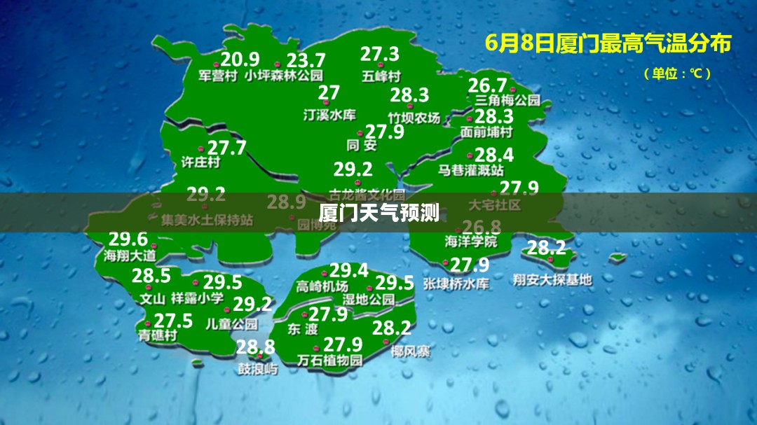 厦门未来三十日天气预测及趋势分析