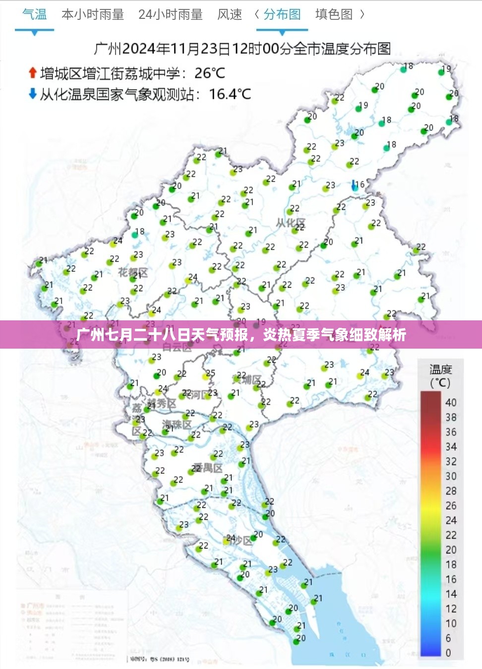 广州七月二十八日天气预报，炎热夏季气象细致解析