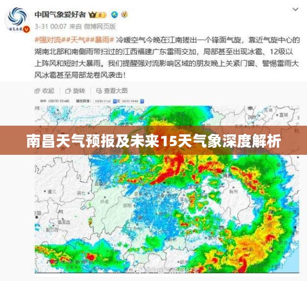 南昌天气预报及未来15天气象深度解析