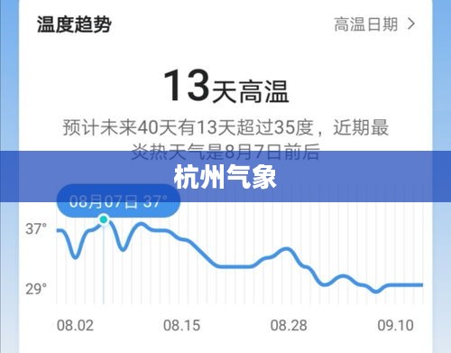 杭州一周气象详解,天气预报全面解析 杭州一周气象详解,天气预报全面解析