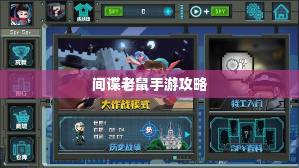 间谍老鼠手游攻略，玩转神秘世界！