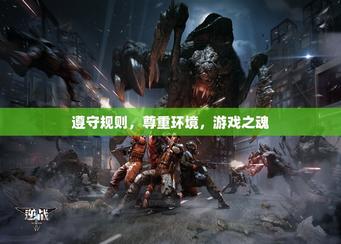 遵守规则，尊重环境，游戏之魂