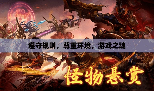 遵守规则,尊重环境,游戏之魂 遵守规则,尊重环境,游戏之魂