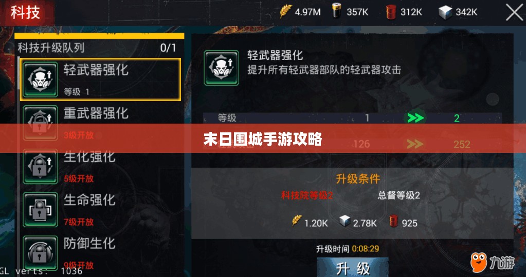 末日围城手游攻略,生存之战的玩转指南 末日围城手游攻略,生存之战的玩转指南