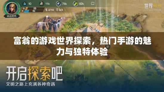 富翁的游戏世界探索，热门手游的魅力与独特体验