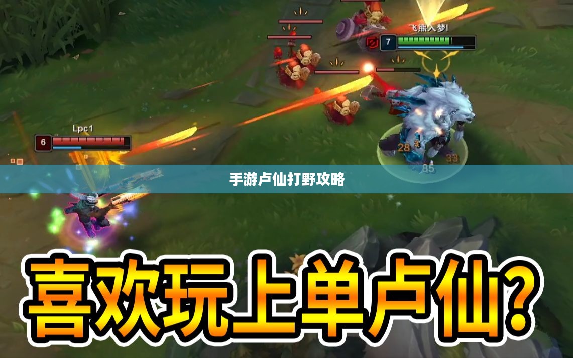 手游卢仙打野攻略,玩转野外战场技巧 手游卢仙打野攻略,玩转野外战场技巧