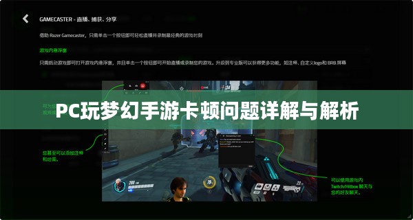 PC玩梦幻手游卡顿问题详解与解析