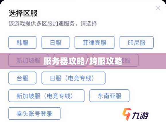 联盟手游，苹果用户玩转其他服务器攻略