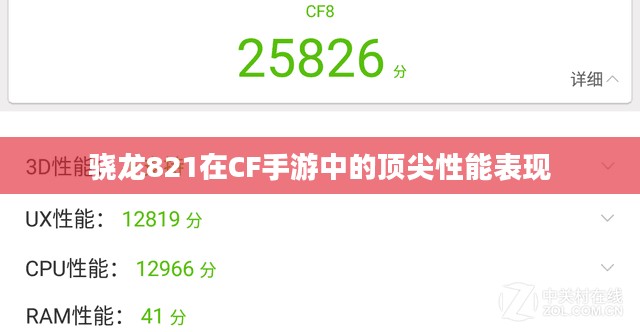 骁龙821在CF手游中的顶尖性能表现