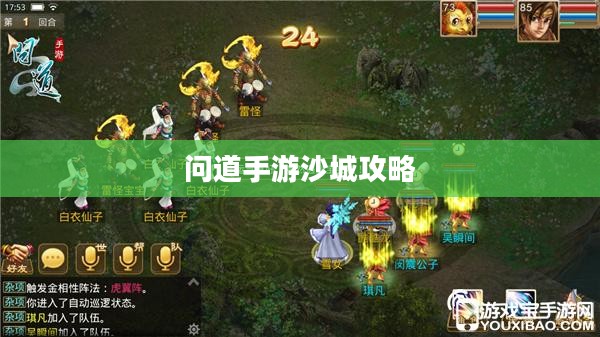 问道手游沙城攻略，玩转沙城的秘密与技巧全解析
