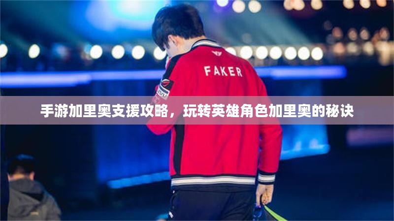 手游加里奥支援攻略，玩转英雄角色加里奥的秘诀