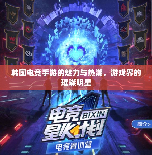 韩国电竞手游的魅力与热潮，游戏界的璀璨明星