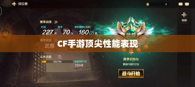 骁龙821在CF手游中的顶尖性能表现 骁龙821在CF手游中的顶尖性能表现