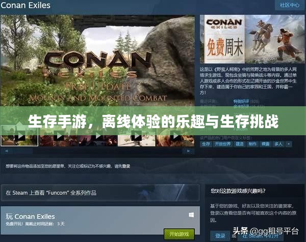 生存手游，离线体验的乐趣与生存挑战