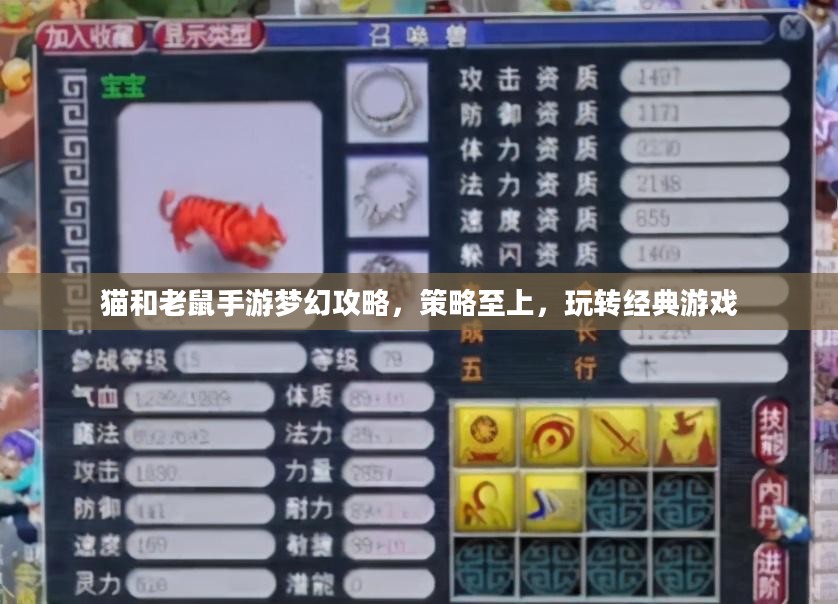 猫和老鼠手游梦幻攻略,策略至上,玩转经典游戏 猫和老鼠手游梦幻攻略,策略至上,玩转经典游戏