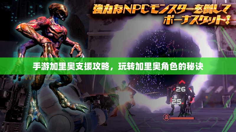 手游加里奥支援攻略，玩转加里奥角色的秘诀