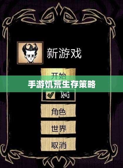 手游饥荒，生存之道与提示卡的策略智慧