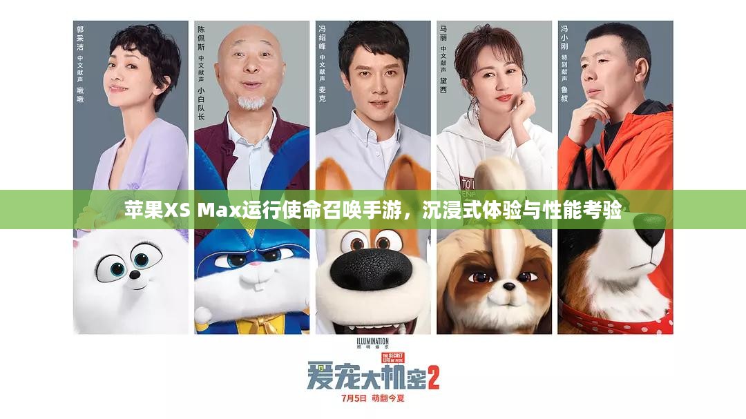 苹果XS Max运行使命召唤手游，沉浸式体验与性能考验