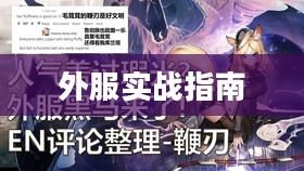 手游恋爱攻略在外服实战指南，攻略心得与技巧分享