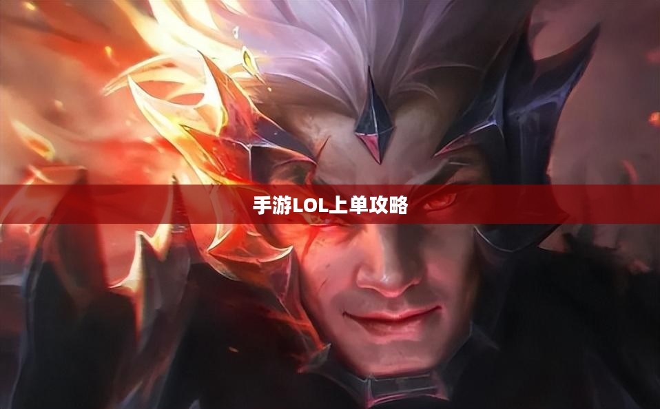 手游LOL上单攻略，策略、技巧与心态的重要性