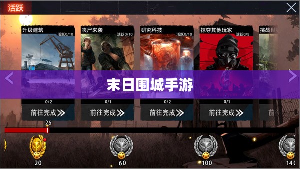 末日围城手游攻略大全，玩转挑战，成为游戏达人！