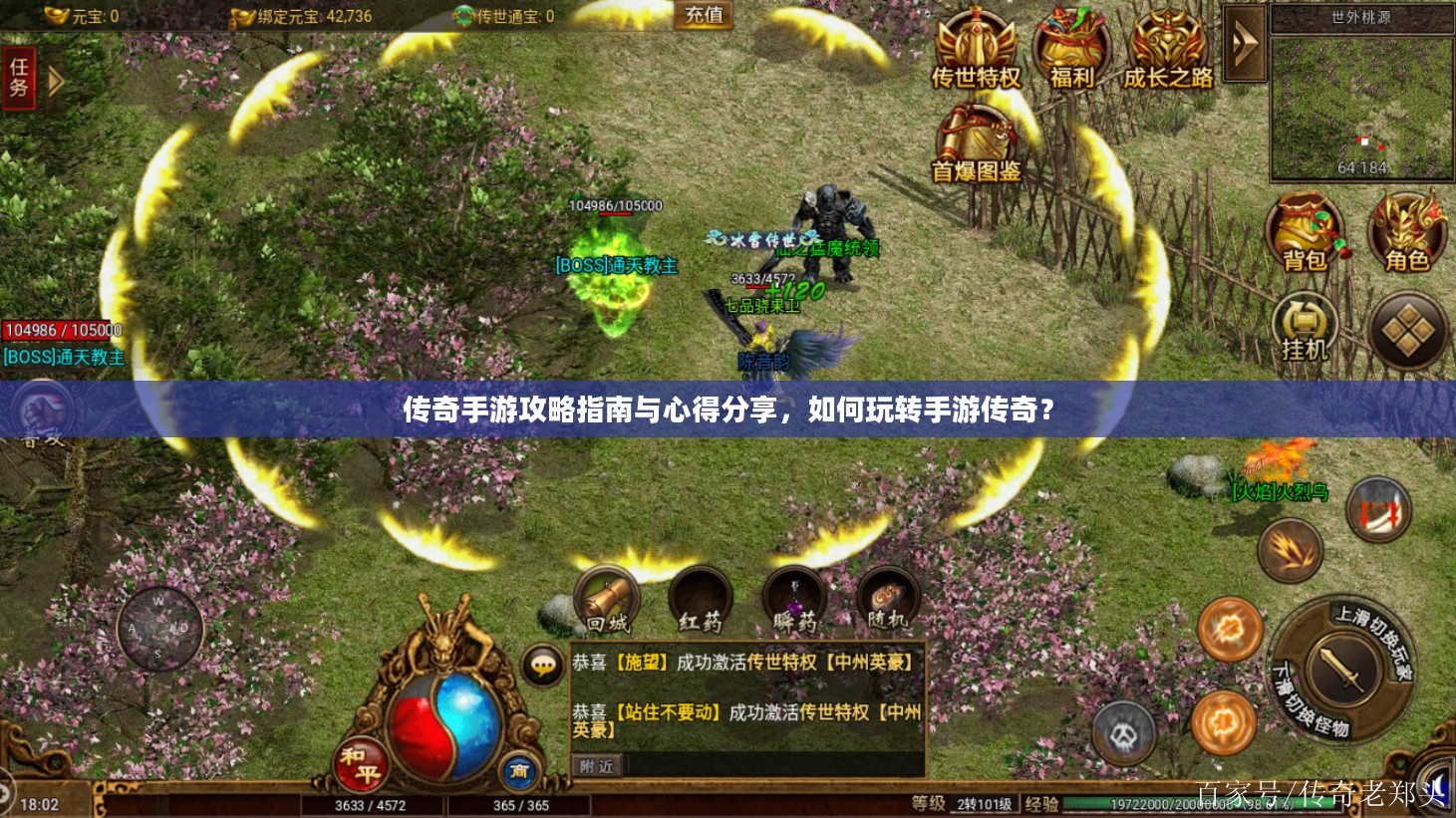传奇手游攻略指南与心得分享，如何玩转手游传奇？