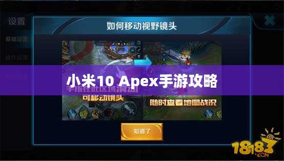 小米10 Apex手游攻略,优化设置与操作指南 小米10 Apex手游攻略,优化设置与操作指南