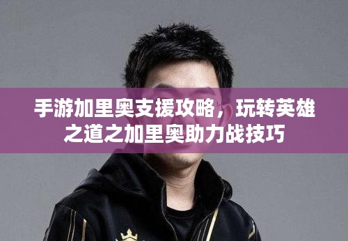手游加里奥支援攻略，玩转英雄之道之加里奥助力战技巧