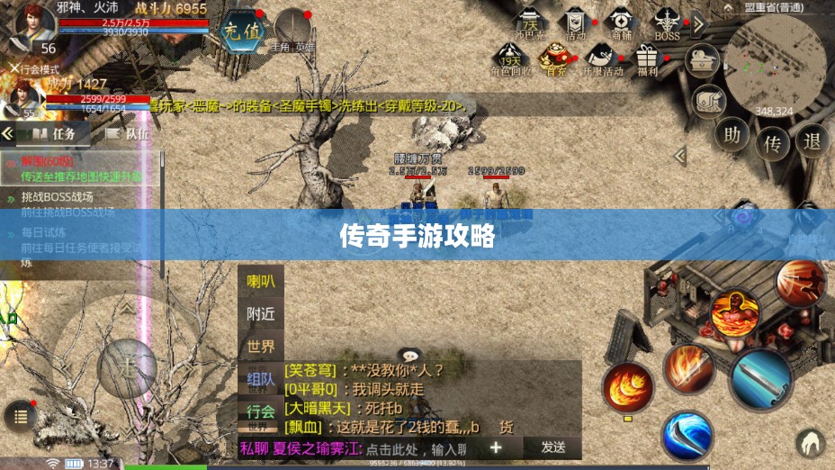 传奇手游攻略分享与体验之旅，如何玩转手游传奇？