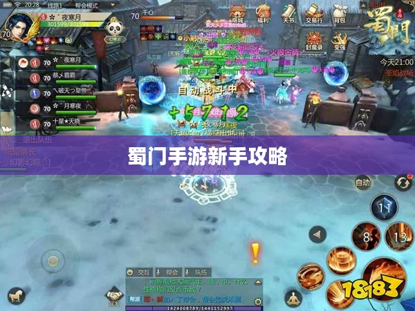 蜀门手游新手攻略大全，从入门到精通的指南