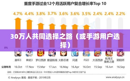 手游热潮，30万人的共同选择之路