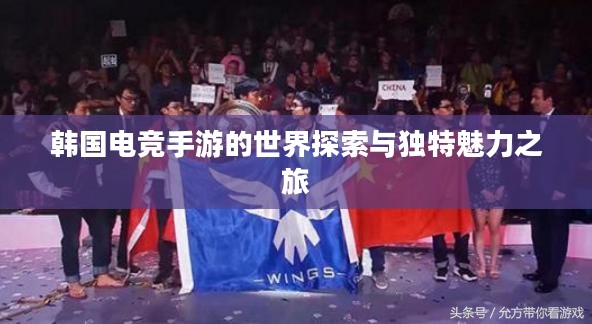 韩国电竞手游的世界探索与独特魅力之旅