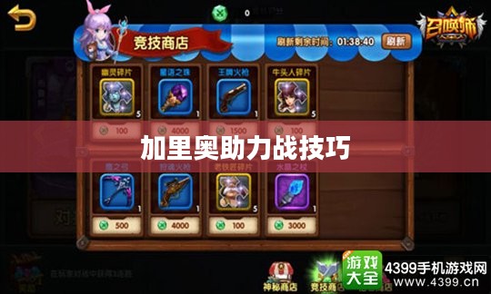 手游加里奥支援攻略,玩转英雄之道之加里奥助力战技巧 手游加里奥支援攻略,玩转英雄之道之加里奥助力战技巧