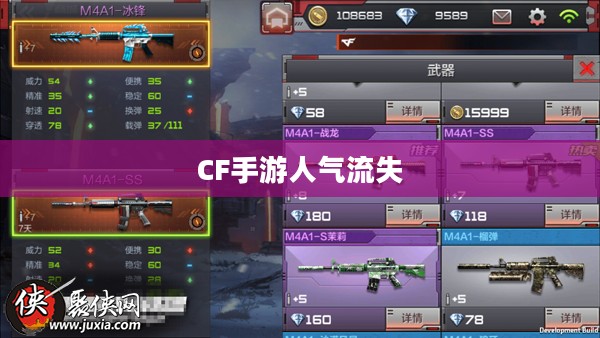 CF手游人气流失背后的深度原因解析