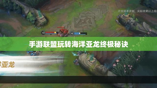 手游联盟海洋亚龙攻略，玩转海洋亚龙的终极秘诀