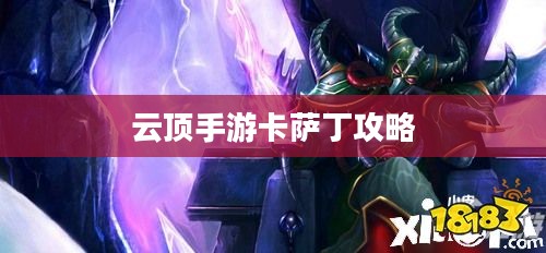 云顶手游卡萨丁攻略，玩转虚空先锋之王