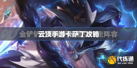 云顶手游卡萨丁攻略，虚空掠食者的技巧与玩法解析