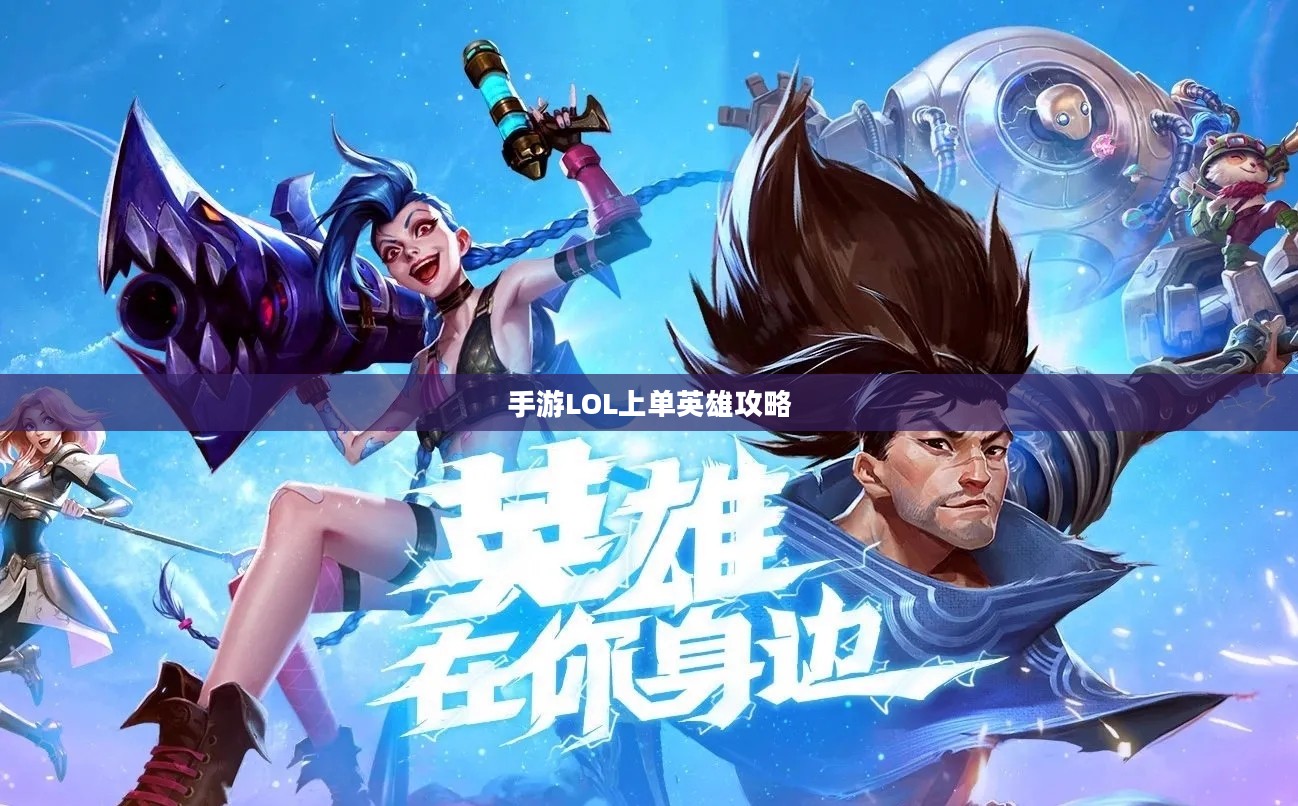 手游LOL上单英雄攻略，玩转上单英雄的技巧与策略