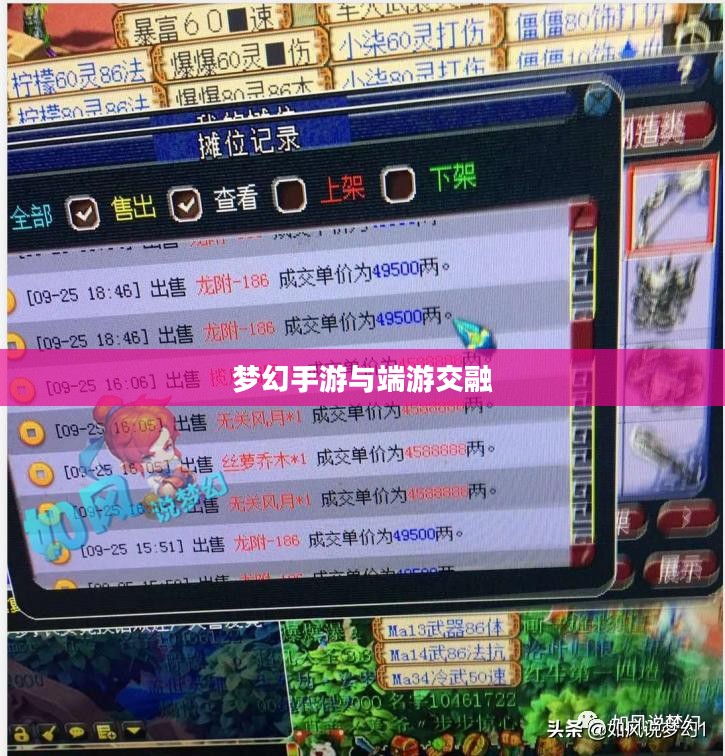 梦幻手游与端游交融，体验手游乐趣，领略端游魅力