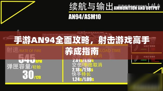 手游AN94全面攻略,射击游戏高手养成指南 手游AN94全面攻略,射击游戏高手养成指南